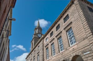 Berwick upon Tweed Town Hall.